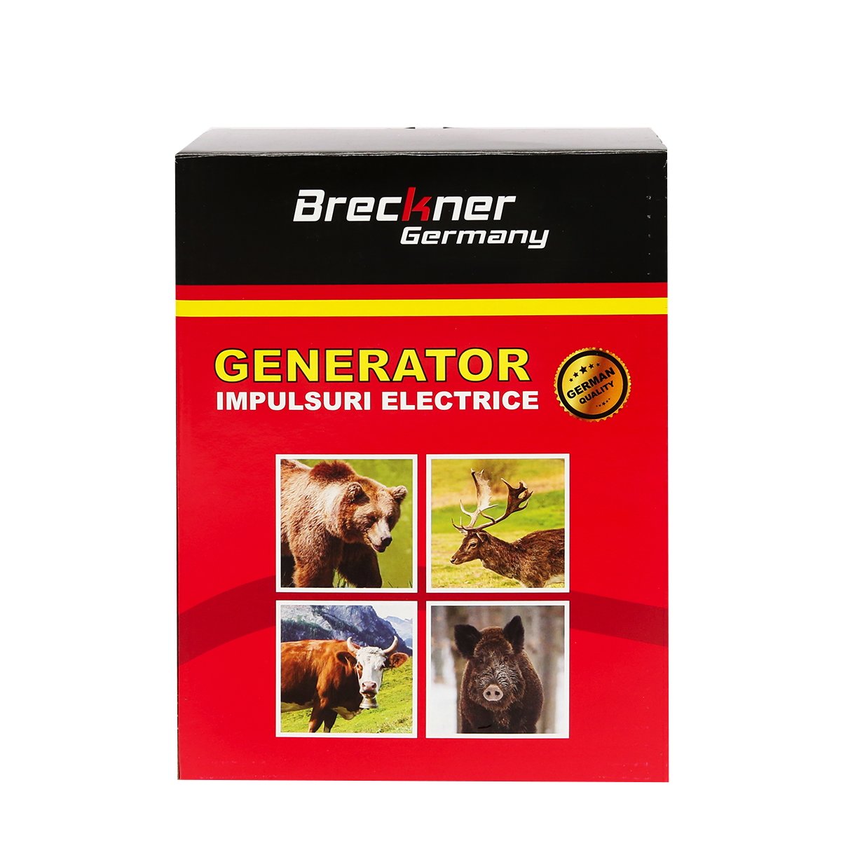 Aparat generator de impulsuri AC230V/50Hz 7.5 Joule, 120km pentru gard electric Breckner Germany